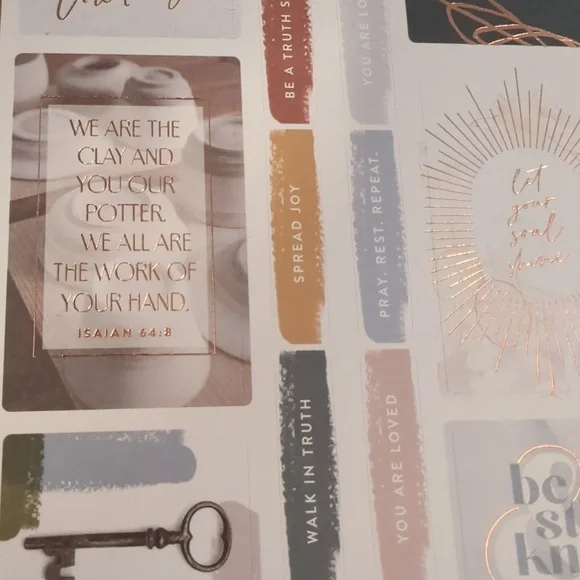 Happy Planner Classic Sticker Sheets - Faith - Picture 5 of 10